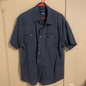 Vintage Western Wrangler Pearl Snap Short-Sleeve